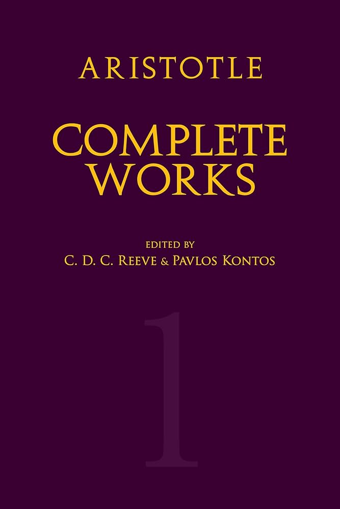 THE COMPLETE WORKS OF ARISTOTLE 全2巻 Aristotle: Complete Works: Two-Volume Set: Aristotle, Reeve